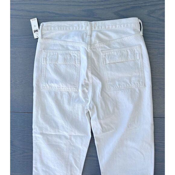 Agolde Cooper Relaxed Straight‎ Cargo Jeans Milkshake 28 NWT $228 - Picture 10 of 10